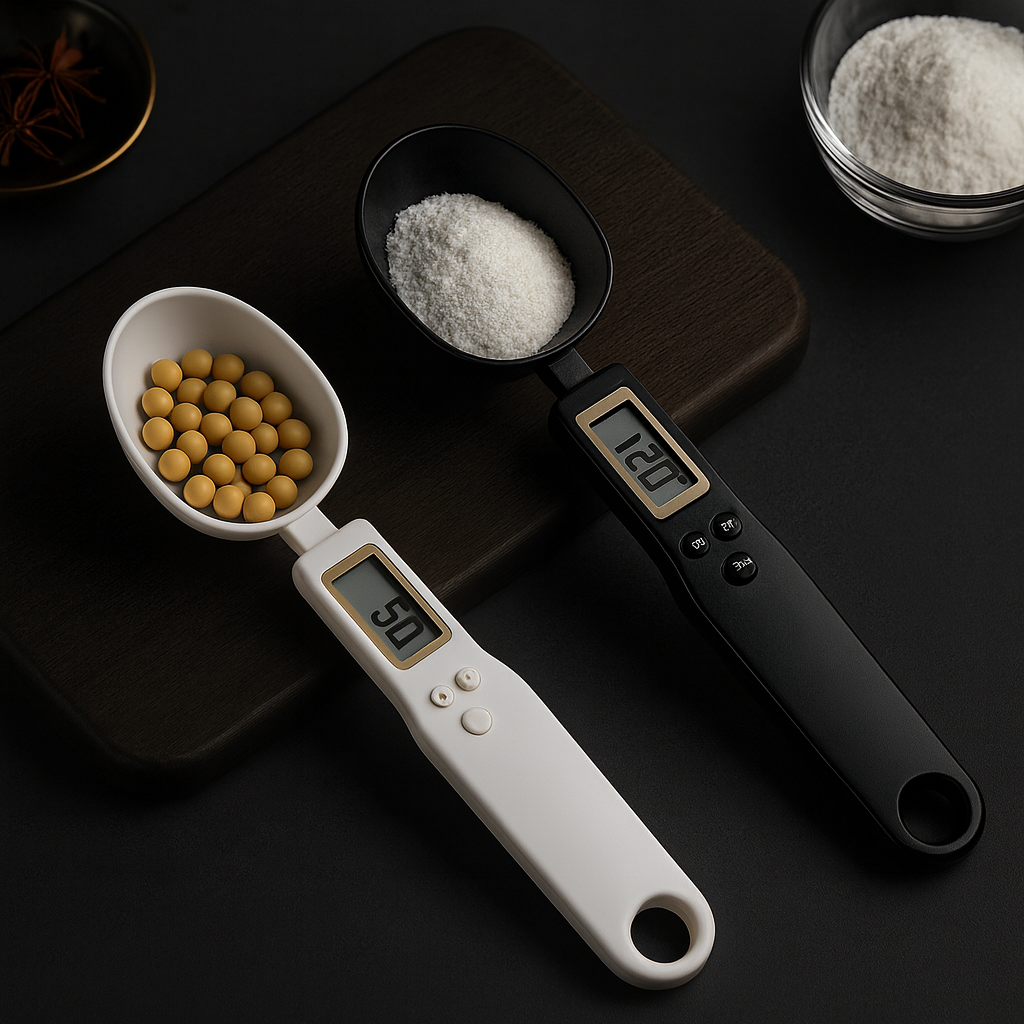 Precision Digital Spoon Scale – 500g / 0.1g LCD Measuring Spoon