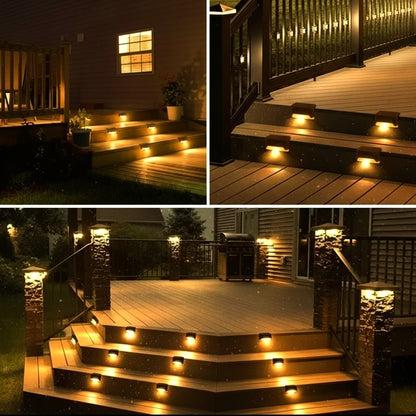 Premium Solar LED Lights – Waterproof Outdoor Deck & Garden Accent Lamps