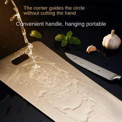 Prestige™ Dual-Sided Stainless Steel Cutting Board — Ultra-Hygienic